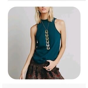 Free People We The Free Queen Sleeveless Tank Top Size Small